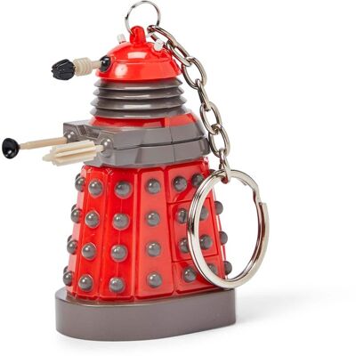 Seven20 - Doctor Who Dalek Keychain Flashlight - Red Seven20 - Doctor Who Dalek Keychain Flashlight - Red