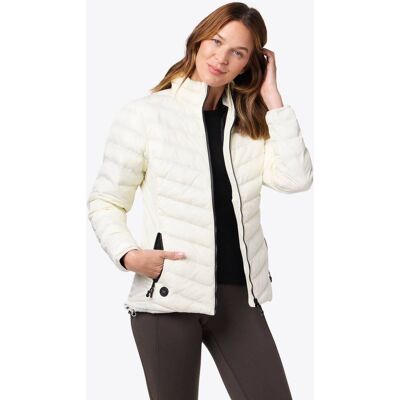 Mobile Warming - Women's Backcountry Xtera Heated Jacket - Cream Mobile Warming - Women's Backcountry Xtera Heated Jacket - Cream