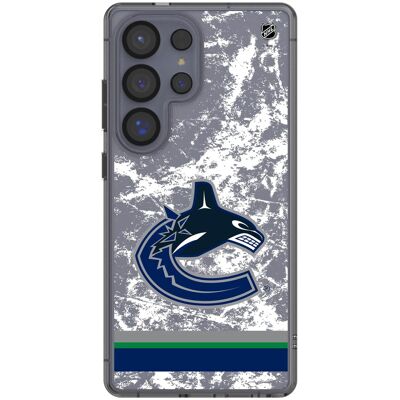 Keyscaper - NHL - Vancouver Canucks Galaxy Stripe Clear Ice Case - S24 Ultra - Multicolor Keyscaper - NHL - Vancouver Canucks Galaxy Stripe Clear Ice Case - S24 Ultra - Multicolor