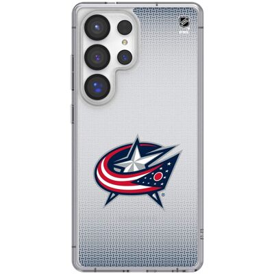 Keyscaper - NHL - Columbus Blue Jackets Linen Logo Galaxy Clear Case - S24 - Multicolor Keyscaper - NHL - Columbus Blue Jackets Linen Logo Galaxy Clear Case - S24 - Multicolor