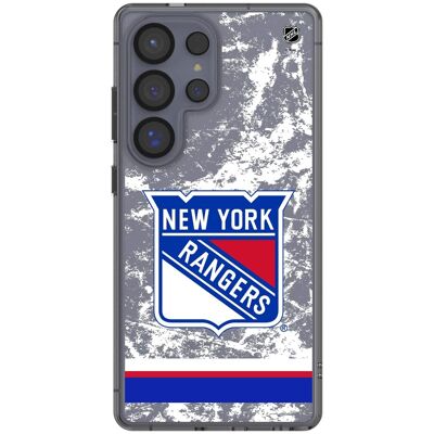Keyscaper - NHL - New York Rangers Galaxy Stripe Clear Ice Case - S24 - Multicolor Keyscaper - NHL - New York Rangers Galaxy Stripe Clear Ice Case - S24 - Multicolor