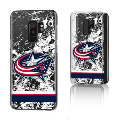 Keyscaper - NHL - Columbus Blue Jackets Galaxy Stripe Clear Ice Case - S24 - Multicolor Keyscaper - NHL - Columbus Blue Jackets Galaxy Stripe Clear Ice Case - S24 - Multicolor