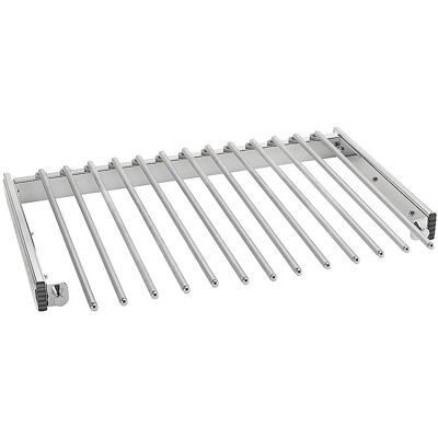 Rev-A-Shelf - Chrome Pullout Pants Rack Rev-A-Shelf - Chrome Pullout Pants Rack
