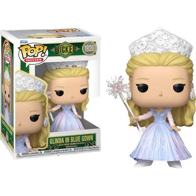 Funko - Pop! Wicked, For Good: Glinda in Blue Dress #1926 - Multicolor Funko - Pop! Wicked, For Good: Glinda in Blue Dress #1926 - Multicolor
