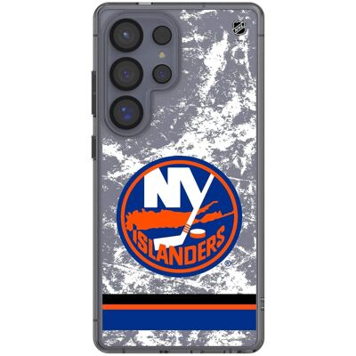 Keyscaper - NHL - New York Islanders Galaxy Stripe Clear Ice Case - S24 - Multicolor Keyscaper - NHL - New York Islanders Galaxy Stripe Clear Ice Case - S24 - Multicolor