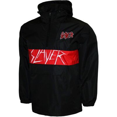 PopMarket - Slayer - Slayer - Pentacle - Water Resistant Pullover Anorak - Large Black M1910SLRA3 - APPAREL - Multicolor PopMarket - Slayer - Slayer - Pentacle - Water Resistant Pullover Anorak - Large Black M1910SLRA3 - APPAREL - Multicolor