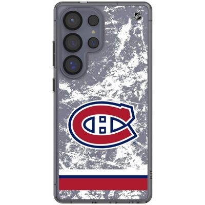 Keyscaper - NHL - Montreal Canadiens Galaxy Stripe Clear Ice Case - S24 - Multicolor Keyscaper - NHL - Montreal Canadiens Galaxy Stripe Clear Ice Case - S24 - Multicolor