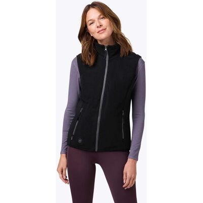 Mobile Warming - Women's Trek Heated Fleece Vest - Black Mobile Warming - Women's Trek Heated Fleece Vest - Black