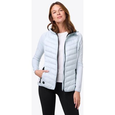 Mobile Warming - Women's Ventani Hybrid Heated Jacket - Crystal Blue Mobile Warming - Women's Ventani Hybrid Heated Jacket - Crystal Blue