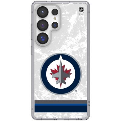 Keyscaper - NHL - Winnipeg Jets Galaxy Stripe Clear Ice Case - S24 Ultra - Multicolor Keyscaper - NHL - Winnipeg Jets Galaxy Stripe Clear Ice Case - S24 Ultra - Multicolor