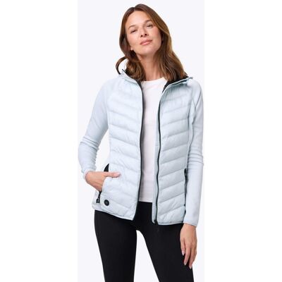 Mobile Warming - Women's Ventani Hybrid Heated Jacket - Crystal Blue Mobile Warming - Women's Ventani Hybrid Heated Jacket - Crystal Blue