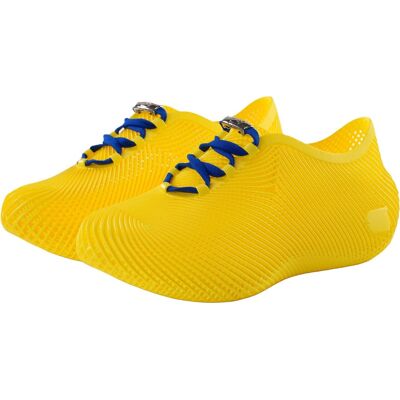 Nexbie - Aeroraise 3D Printed Sneakers - Best Buy 60th Anniversary - Yellow Nexbie - Aeroraise 3D Printed Sneakers - Best Buy 60th Anniversary - Yellow