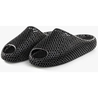 Nexbie - AeroCloud 3D Printed Slippers - Black Nexbie - AeroCloud 3D Printed Slippers - Black