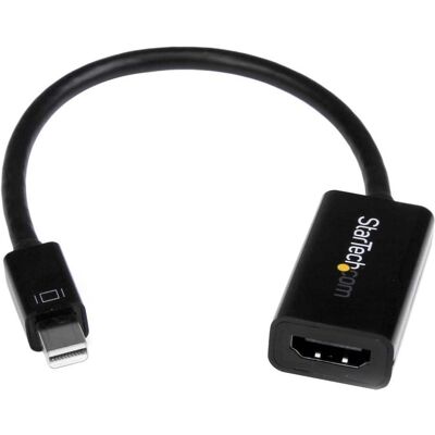 StarTech.com - StarTech Mini DisplayPort to HDMI 4K Audio/Video Converter, 7.1 Surround Sound, Black StarTech.com - StarTech Mini DisplayPort to HDMI 4K Audio/Video Converter, 7.1 Surround Sound, Black