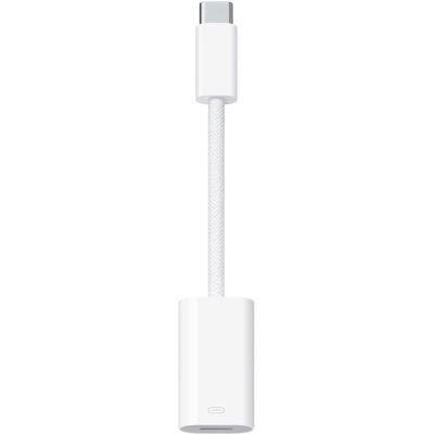 Apple - cable gender changer USB Type-C Lightning White - MUQX3ZM/A Apple - cable gender changer USB Type-C Lightning White - MUQX3ZM/A