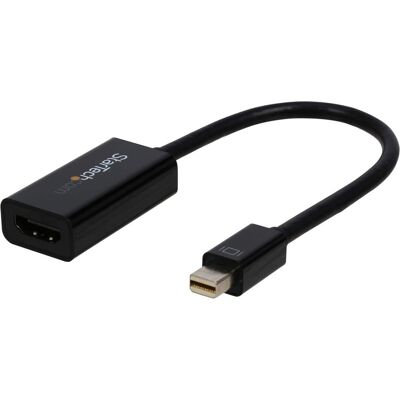 StarTech.com - MDP2HD4KS Mini DisplayPort to HDMI Converter – 4K @ 30Hz, Black StarTech.com - MDP2HD4KS Mini DisplayPort to HDMI Converter – 4K @ 30Hz, Black