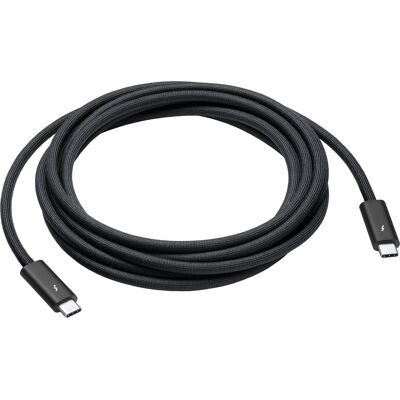 Apple - Thunderbolt 4 Pro Cable (3 m) - Black Apple - Thunderbolt 4 Pro Cable (3 m) - Black