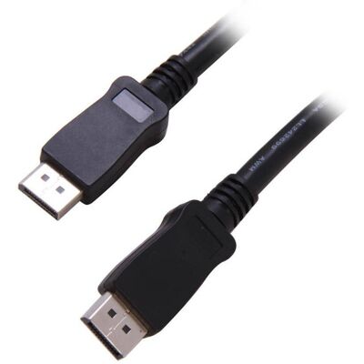 StarTech.com - 25 ft. Black DisplayPort M/M Cable with Latches StarTech.com - 25 ft. Black DisplayPort M/M Cable with Latches