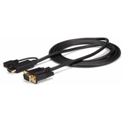 StarTech.com - HDMI to VGA Cable - 10 ft / 3m - 1080p - 1920 x 1200 - Active HDMI Cable - Monitor Cable - Computer Cable StarTech.com - HDMI to VGA Cable - 10 ft / 3m - 1080p - 1920 x 1200 - Active HDMI Cable - Monitor Cable - Computer Cable