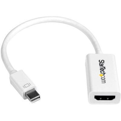 StarTech.com - StarTech Mini DisplayPort to HDMI 4K Audio/Video Converter, 7.1 Surround Sound, White StarTech.com - StarTech Mini DisplayPort to HDMI 4K Audio/Video Converter, 7.1 Surround Sound, White