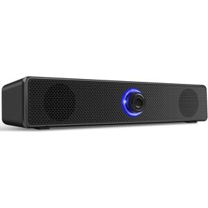 Dazzed Corner - Computer Speakers, PC Speakers Wired Stereo Desktop Speakers - Black Dazzed Corner - Computer Speakers, PC Speakers Wired Stereo Desktop Speakers - Black
