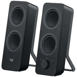 Logitech - Z207 2.0 Bluetooth Stereo Computer Speakers (2-Piece) - Black Logitech - Z207 2.0 Bluetooth Stereo Computer Speakers (2-Piece) - Black