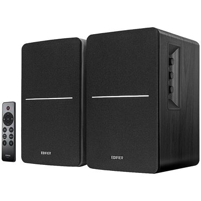 Edifier - R1280DBs Powered Bluetooth Computer Speakers, Bookshelf Speakers - 42W RMS - Soundfield Spacializer - Studio Monitors - Black Edifier - R1280DBs Powered Bluetooth Computer Speakers, Bookshelf Speakers - 42W RMS - Soundfield Spacializer - Studio Monitors - Black