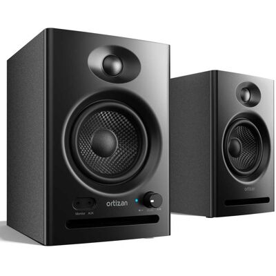 Ortizan - Computer Speakers,60W 2.0 Stereo Bluetooth 5.3, USB Powered, Rich Bass, 3.5mm Aux, for PC Laptop Desktop Monitor - Black Ortizan - Computer Speakers,60W 2.0 Stereo Bluetooth 5.3, USB Powered, Rich Bass, 3.5mm Aux, for PC Laptop Desktop Monitor - Black
