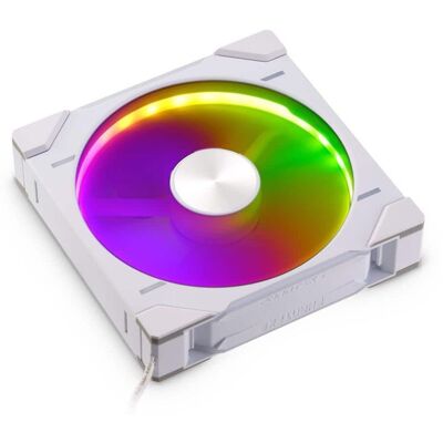 Phanteks - D30-140 DRGB PWM FAN, Premium D-RGB Performance Fan, ARGB/DRGB lighting, Daisy-chain Fan Linking system - White Phanteks - D30-140 DRGB PWM FAN, Premium D-RGB Performance Fan, ARGB/DRGB lighting, Daisy-chain Fan Linking system - White