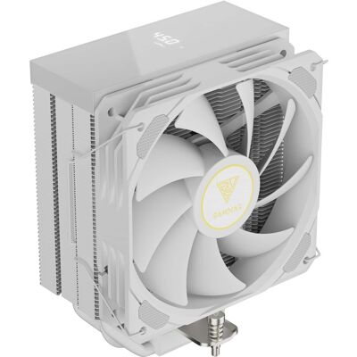 GAMDIAS - BOREAS M2-51D AMD/Intel CPU Air Cooler, 5 high performance Copper Heat Pipes, CPU Temperature and Fan RPM display - White GAMDIAS - BOREAS M2-51D AMD/Intel CPU Air Cooler, 5 high performance Copper Heat Pipes, CPU Temperature and Fan RPM display - White