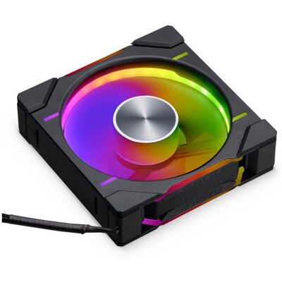 Phanteks - D30-120 DRGB PWM FAN, Premium D-RGB Performance Fan, ARGB/DRGB lighting, Daisy-chain Fan Linking system - Black Phanteks - D30-120 DRGB PWM FAN, Premium D-RGB Performance Fan, ARGB/DRGB lighting, Daisy-chain Fan Linking system - Black
