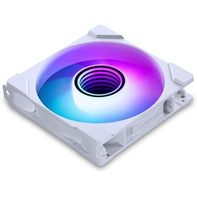 Phanteks - M25-120 Gen2, 120mm ARGB Cooling Fan with Daisy-chain Frame & Mirror Hub - White Phanteks - M25-120 Gen2, 120mm ARGB Cooling Fan with Daisy-chain Frame & Mirror Hub - White