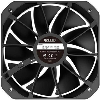 PCCOOLER - G6BK High Performance Hydro Bearing 4 Pin PWM CPU Cooler - Black PCCOOLER - G6BK High Performance Hydro Bearing 4 Pin PWM CPU Cooler - Black