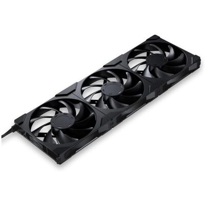 Phanteks - M25-140 Gen2 Triple Pack, Daisy Chain Unified Fan frame, 3x 140mm PWM High Performance Cooling Fan - Black Phanteks - M25-140 Gen2 Triple Pack, Daisy Chain Unified Fan frame, 3x 140mm PWM High Performance Cooling Fan - Black