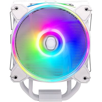 Cooler Master - Hyper 212 Halo 120mm CPU Cooling Fan with ARGB Lighting - White Cooler Master - Hyper 212 Halo 120mm CPU Cooling Fan with ARGB Lighting - White