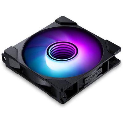 Phanteks - M25-120 Gen2 Reversed Blade ARGB Fan, 120mm, Daisy-chain, (PH-F120M25R_G2_DBK01) - Black Phanteks - M25-120 Gen2 Reversed Blade ARGB Fan, 120mm, Daisy-chain, (PH-F120M25R_G2_DBK01) - Black