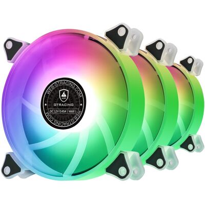 CloudRest Pro - 3 in1 ARGB 3-Pin Fan 120mm PWM Static Pressure Triple Fan High Performance Cooling PC Fans - RGB CloudRest Pro - 3 in1 ARGB 3-Pin Fan 120mm PWM Static Pressure Triple Fan High Performance Cooling PC Fans - RGB