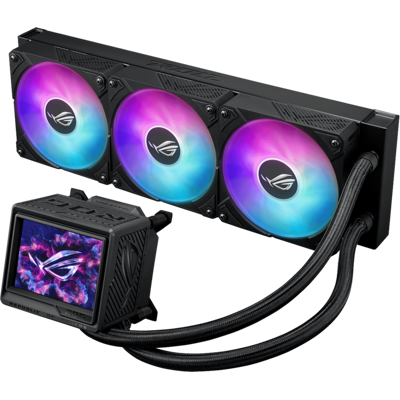 Asus - Ryujin III 360 ARGB Extreme Cooling Fan/Radiator/Water Block - RGB Asus - Ryujin III 360 ARGB Extreme Cooling Fan/Radiator/Water Block - RGB