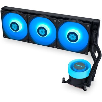 Lian-Li - Galahad II Lite 360mm RGB Fan Liquid CPU Cooler - Black Lian-Li - Galahad II Lite 360mm RGB Fan Liquid CPU Cooler - Black
