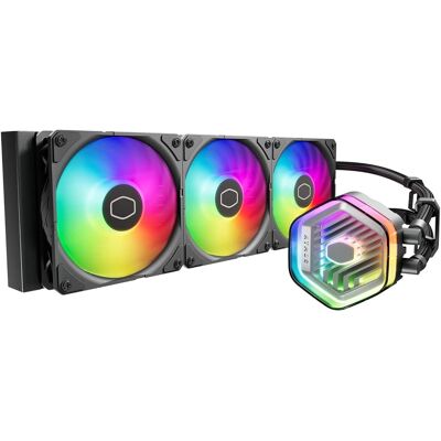 Cooler Master - MLX-D36M-A25PZ-R1 360 Atmos High Performance Close-Loop AIO Liquid Cooler - Black Cooler Master - MLX-D36M-A25PZ-R1 360 Atmos High Performance Close-Loop AIO Liquid Cooler - Black