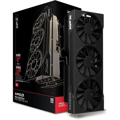 Pine XFX - Swift AMD Radeon RX 9070XT Triple Fan Gaming Edition 16GB GDDR6 Pine XFX - Swift AMD Radeon RX 9070XT Triple Fan Gaming Edition 16GB GDDR6