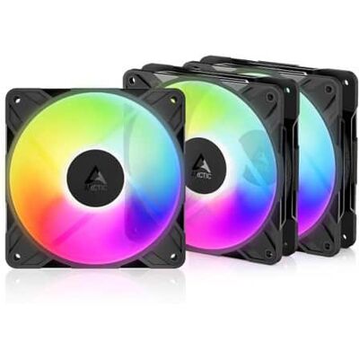 Arctic - p14 pro reverse a- pwm 140mm 2650rpm 4-pin case fan 3 pieces (black) - Rgb Arctic - p14 pro reverse a- pwm 140mm 2650rpm 4-pin case fan 3 pieces (black) - Rgb