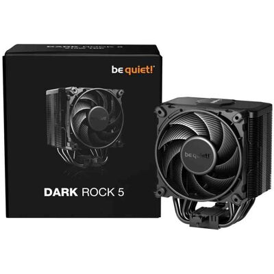 be quiet! - DARK ROCK 5 - Intel 1851/1700/1200/1150/1151/1155, AMD AM5/AM4, Silent Wings 4 CPU Cooler BK035 - Black be quiet! - DARK ROCK 5 - Intel 1851/1700/1200/1150/1151/1155, AMD AM5/AM4, Silent Wings 4 CPU Cooler BK035 - Black