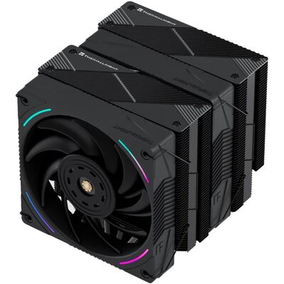 Thermalright - Phantom Spirit 120 EVO CPU Air Cooler, 7 Heat Pipes CPU Cooler, Dual 120mm TL-K12 PWM Fans, for AM4 /AM5 - Black Thermalright - Phantom Spirit 120 EVO CPU Air Cooler, 7 Heat Pipes CPU Cooler, Dual 120mm TL-K12 PWM Fans, for AM4 /AM5 - Black