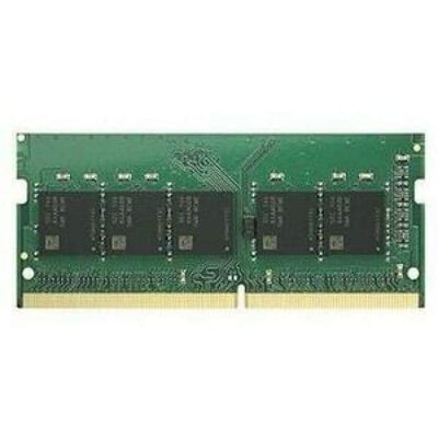 Synology - RAM Module - For Notebook, NAS Server - 16 GB DDR4 SDRAM - ECC - Unbuffered - 260-pin - SODIMM - Black Synology - RAM Module - For Notebook, NAS Server - 16 GB DDR4 SDRAM - ECC - Unbuffered - 260-pin - SODIMM - Black