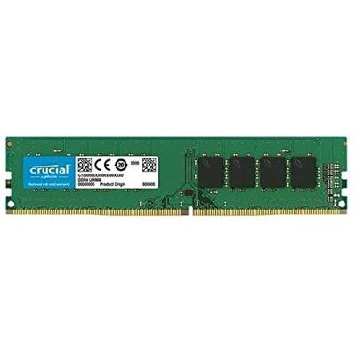 Crucial - 8gb ddr4 sdram memory module (ct8g4dfs8266) - Black Crucial - 8gb ddr4 sdram memory module (ct8g4dfs8266) - Black