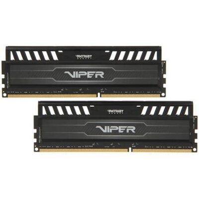 Patriot - Viper 3 16GB (2 x 8GB) 240-Pin PC RAM DDR3 1866 (PC3 15000) Desktop Memory Model PV316G186C0K - Black Patriot - Viper 3 16GB (2 x 8GB) 240-Pin PC RAM DDR3 1866 (PC3 15000) Desktop Memory Model PV316G186C0K - Black