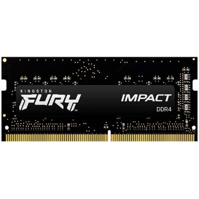 Kingston - FURY Impact 32GB 3200MHz DDR4 CL20 SODIMM Kingston - FURY Impact 32GB 3200MHz DDR4 CL20 SODIMM