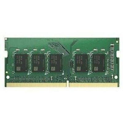 Synology - RAM Module - For NAS Server - 4 GB DDR4 SDRAM - ECC - Unbuffered - 260-pin - SODIMM - Black Synology - RAM Module - For NAS Server - 4 GB DDR4 SDRAM - ECC - Unbuffered - 260-pin - SODIMM - Black