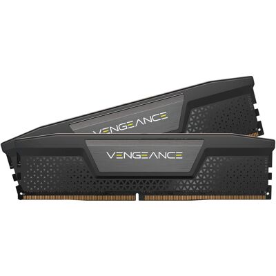 Corsair - VENGEANCE 64GB (2x32GB) DDR5 5200MHz C40 UDIMM Desktop Memory - Black Corsair - VENGEANCE 64GB (2x32GB) DDR5 5200MHz C40 UDIMM Desktop Memory - Black